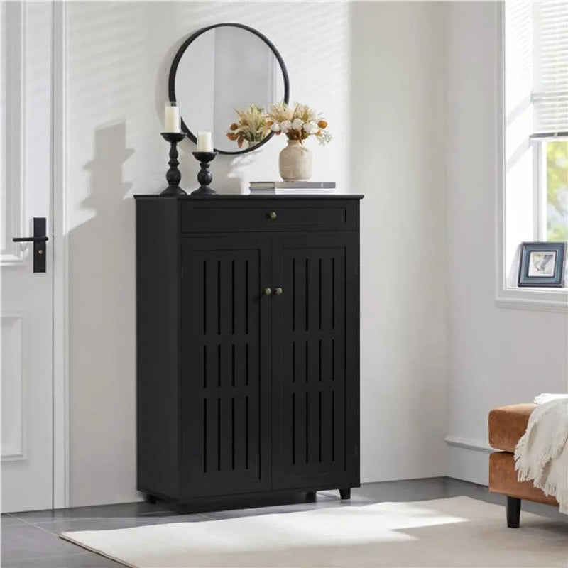 5-Tier & 1 Drawer Shoe Storage Cabinet by Yaheetech