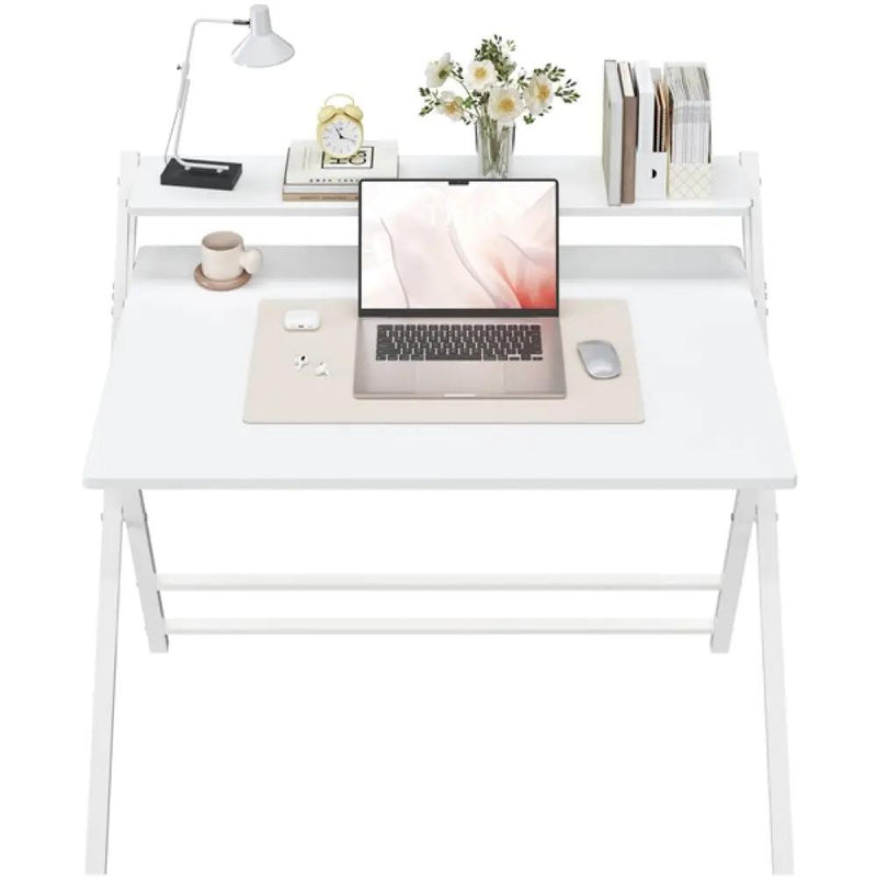Foldable Computer Desk by Yaheetech
