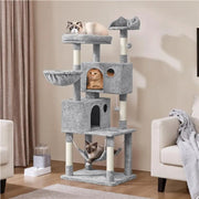 Multi-level Cat Tree Large Cat Tower by Yaheetech