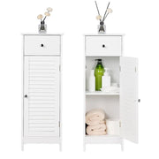 Bathroom Kitchen Floor Storage Cabinet by Yaheetech