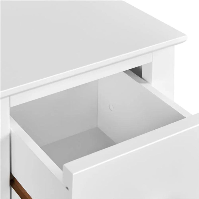 Slim Bedside Tables Nightstand Set of 2 by Yaheetech