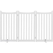 Indoor Pet Barrier for Doorway Dog Pen Wooden Pet Gate by Yaheetech