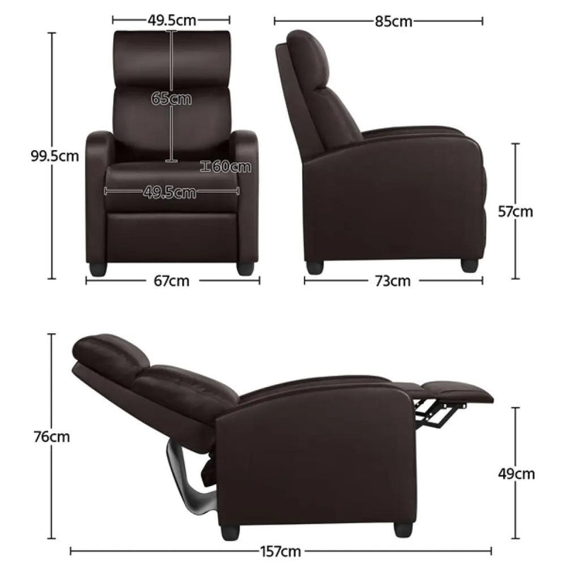 Recliner Chair by Yaheetech