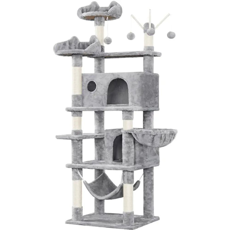 Yaheetech Yaheetech Large Multi Level Cat Tree Tower With Cavern And Platforms Yaheetech Large Multi Level Cat Tree Tower With Cavern