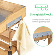 Outdoor Potting Bench by Yaheetech