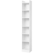 7-layer Narrow Open Shelf Bookshelf by Yaheetech