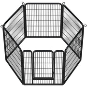 Foldable Metal Pet Playpen by Yaheetech