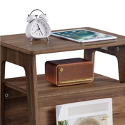 Side Table with Cat House & Scratching Board by Yaheetech