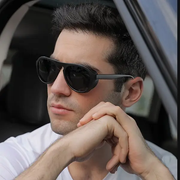 BLACK - HD Polarized Lens Sunglasses Anti-Blue Ray Hydrophobic by dealonline.co.nz