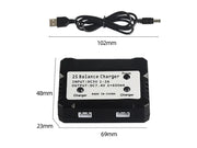 2 in 1 7.4V USB Charger for Drone by dealonline.co.nz