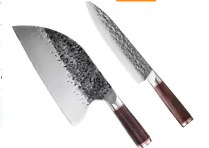 Butcher Knife stainless Set2 by China Dropship