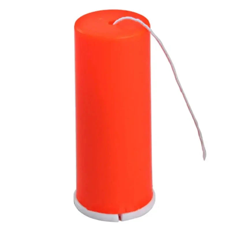 Pro Hunter Bait Elastic Counter each in bright orange color, used for securing bait on fishing hooks.