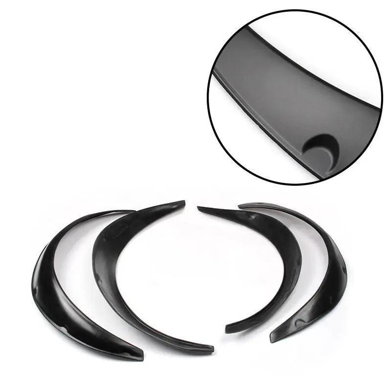 4pcs Car Fender Flares Flexible Body Wheel Arches Extra Wide Universal by salelink.co.nz