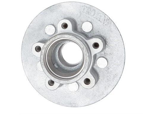 Trojan 225mm Blank Hub 5x4.25 Bolt Pattern No Disc For Wheel Restorations by Trojan