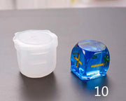 Dice Silicone Resin Casting Moulds Multiple Shapes Polyhedral Dice Moulds for Resin Lovers Table Games DIY Making by Resin Art NZ
