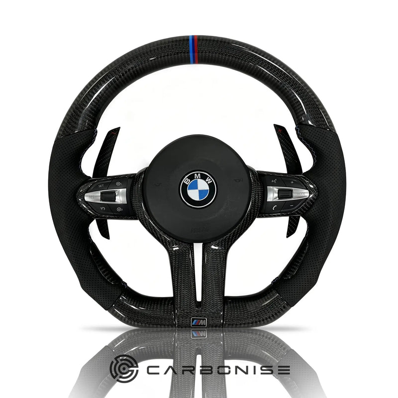 BMW Steering Wheel (Carbon Fiber+Perforated Leather) @13 by CARBONISE