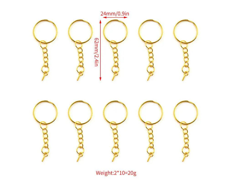 Key Chain Accessories - 02 by Resin Art NZ