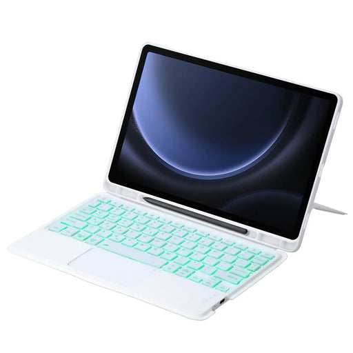 Detachable Keyboard Case for Samsung Galaxy Tab S9 11"/S9 FE 10.9" by salelink.co.nz