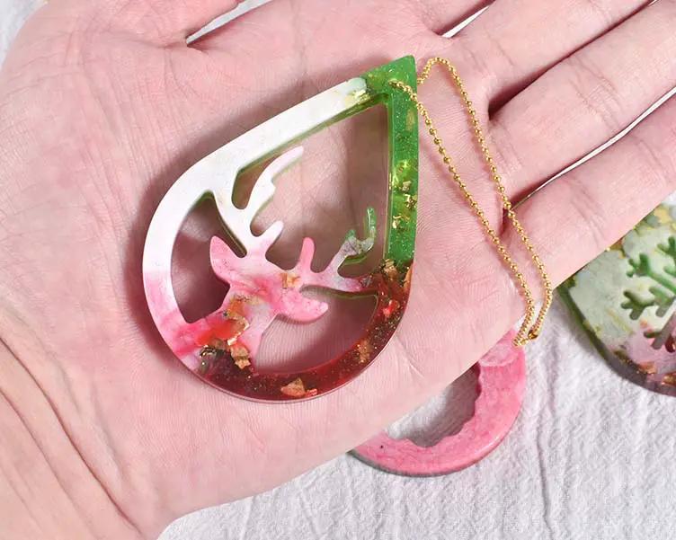 Christmas Pendant Moulds - 04 by Resin Art NZ