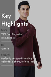 Rush Pullover Wine by Fuaark Nz