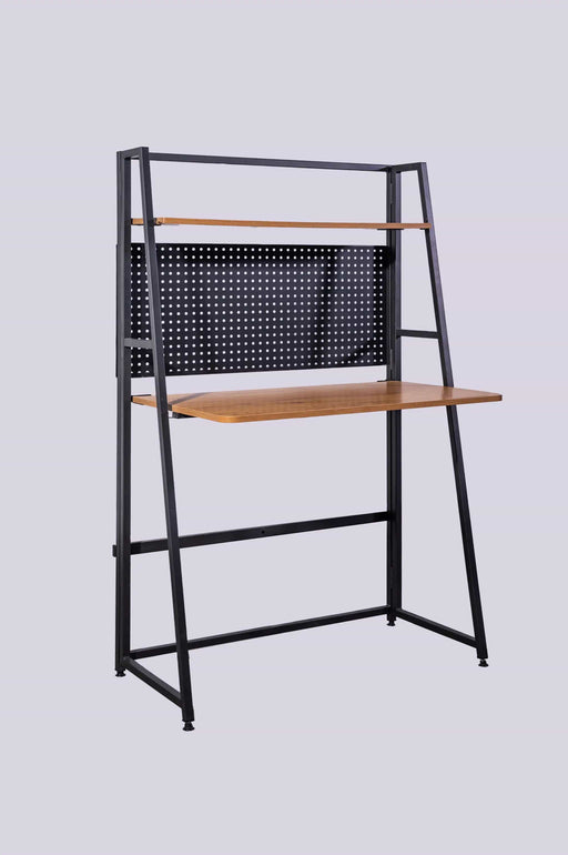sue-e furniture Computer Desk Garin desk with shelf Black Frame Garin desk with shelf Black Frame