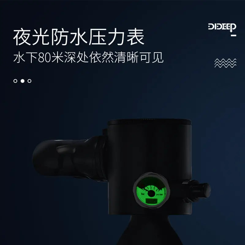 DIDEEP 0.5L Mini Oxygen Tank for Underwater Breathing by Action Outdoors Limited