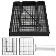 Heavy Duty 8 Panel Pet Playpen by Yaheetech