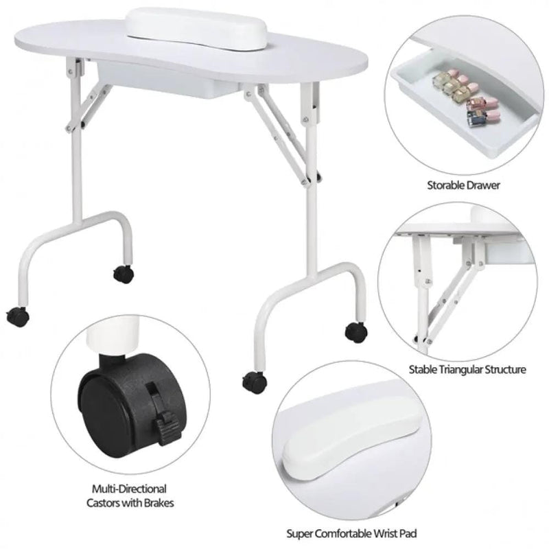 Manicure Table by Yaheetech