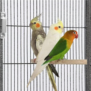 Stackable Wide Bird Cage Divided Breeder Cage by Yaheetech