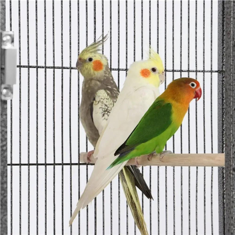 Stackable Wide Bird Cage Divided Breeder Cage by Yaheetech