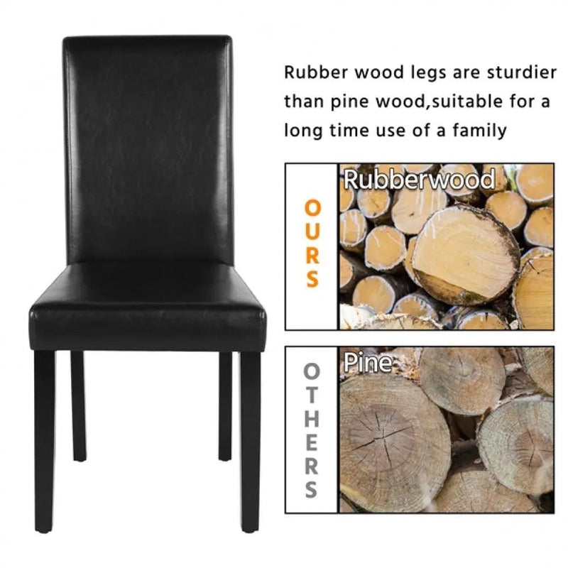 Yaheetech 4pcs Dining Room Chairs 4pcs Dining Room Chairs