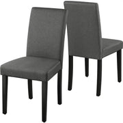 4pcs Parson Dining Chairs Fabric Upholstered Urban Style by Yaheetech