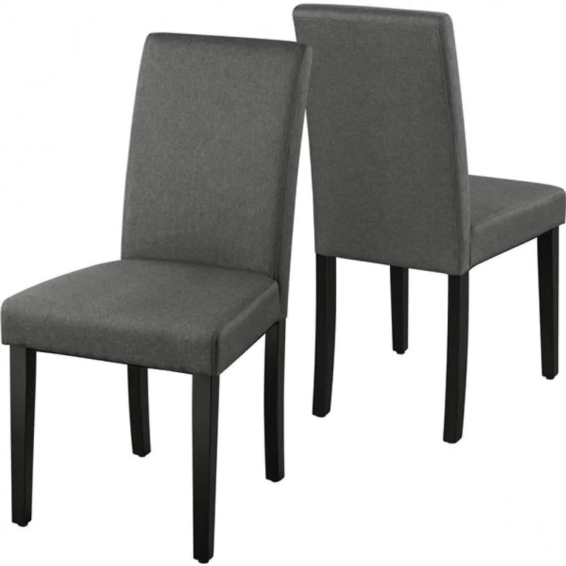 4pcs Parson Dining Chairs Fabric Upholstered Urban Style by Yaheetech