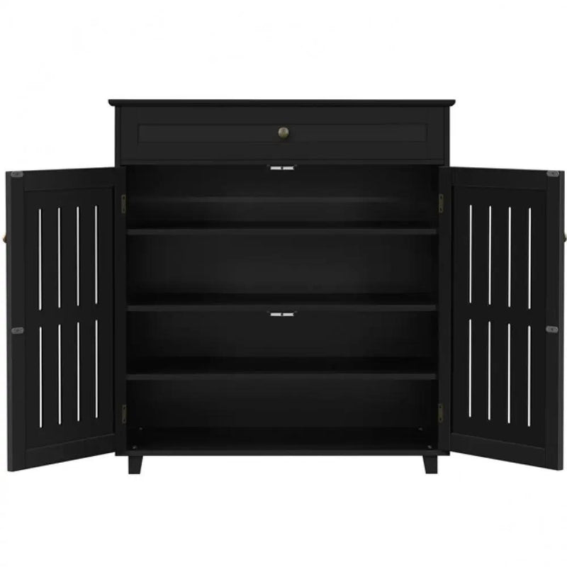 4 Tier Shoe Storage Cabinet Shoe Rack by Yaheetech