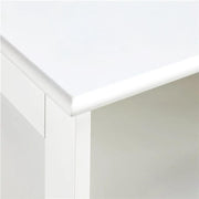 Bathroom Floor Storage Cabinet with 2 Drawers & Shelf Height-Adjustable Cabinet by Yaheetech
