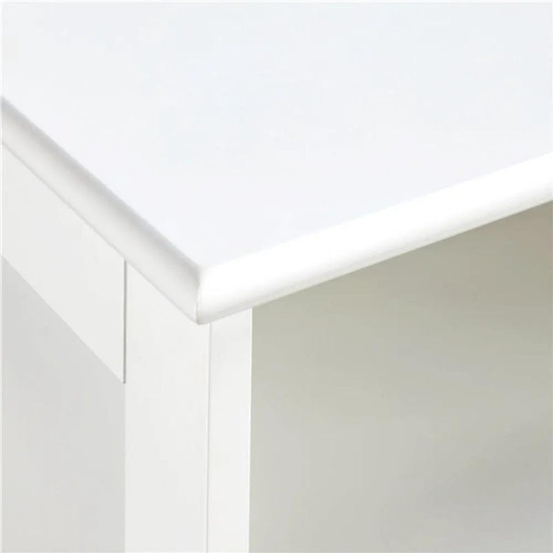 Bathroom Floor Storage Cabinet with 2 Drawers & Shelf Height-Adjustable Cabinet by Yaheetech