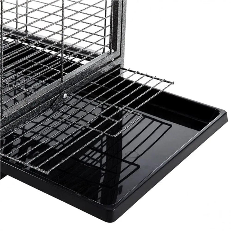 26" Wrought Iron Travel Bird Cage Carrier for Small to Medium Sized Birds by Yaheetech