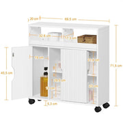 Bathroom Storage Cabinet by Yaheetech