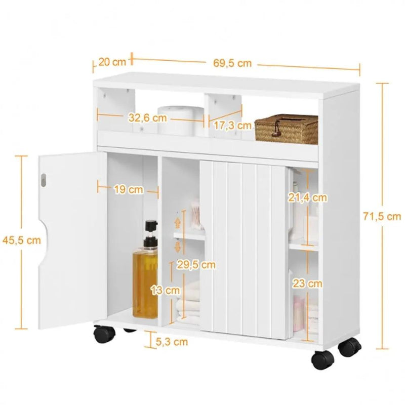 Bathroom Storage Cabinet by Yaheetech