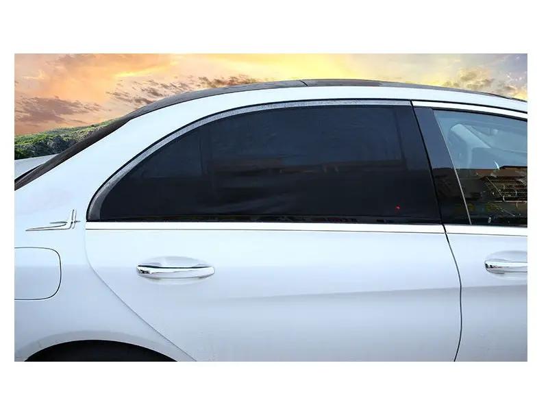 2*Car Side Rear Window Sun Visor Shade Mesh Cover Shield Sunshade UV Protector by dealonline.co.nz