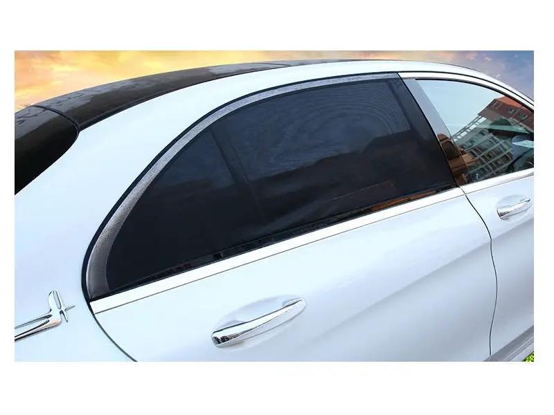 2*Car Side Rear Window Sun Visor Shade Mesh Cover Shield Sunshade UV Protector by dealonline.co.nz