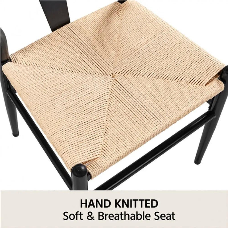 6pcs Weave Dining Chairs by Yaheetech