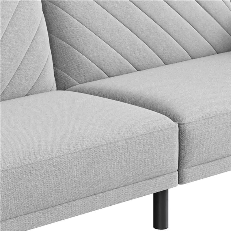 Convertible Sofa Bed Fabric 3-Seater Sofa Bed by Yaheetech