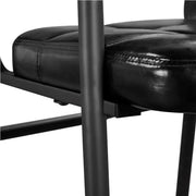 2pcs Office Reception Chairs Faux Leather Guest Chairs by Yaheetech