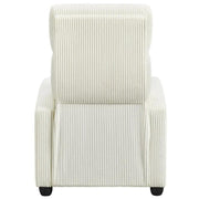Recliner Chair Corduroy Recliner Sofa Adjustable Modern Single Reclining Chair by Yaheetech
