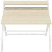 2-Tier Foldable Computer Desk w/ Monitor Shelf by Yaheetech