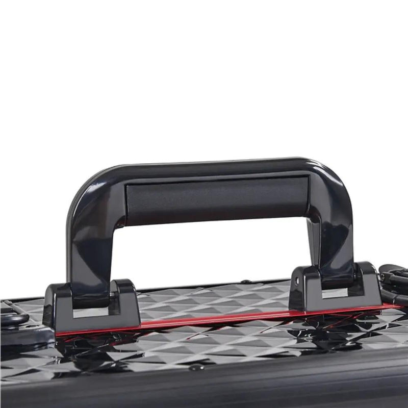 Professional Rolling Makeup Train Case with Drawers by Yaheetech