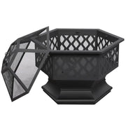 24in Heavy Duty Fire Pit by Yaheetech