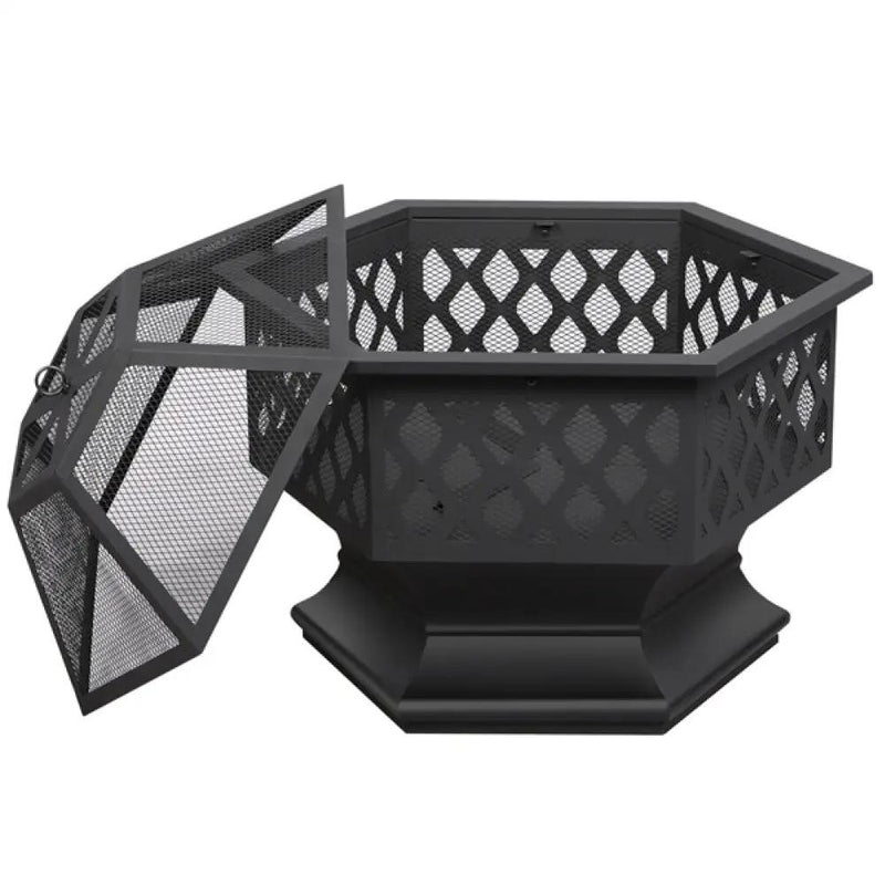 24in Heavy Duty Fire Pit by Yaheetech