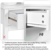 70cm Tall Bedside Table End Table by Yaheetech